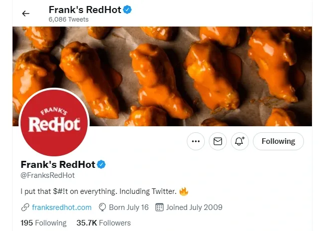 FRANK'S Redhot