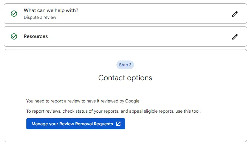 How To Dispute A Google Review Step 5